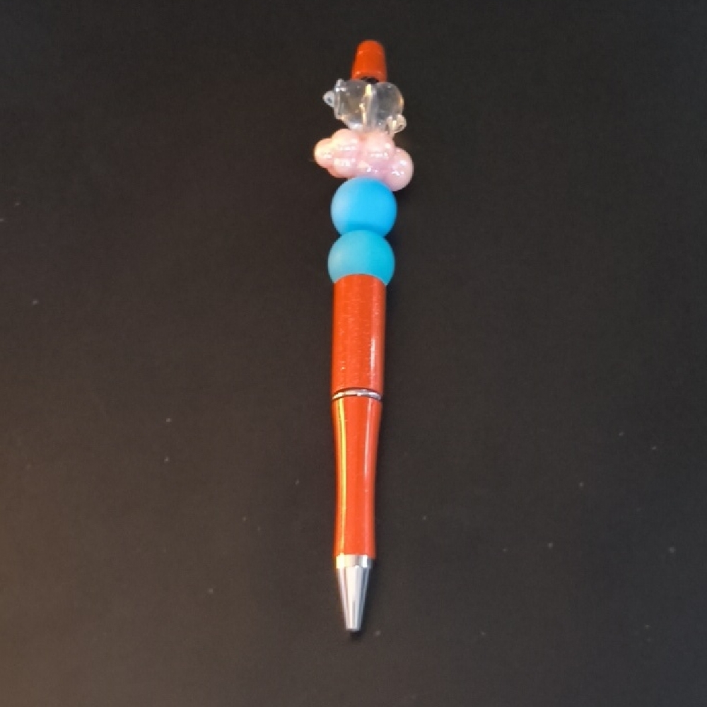 Colorful Novelty Pen with Bear Topper
